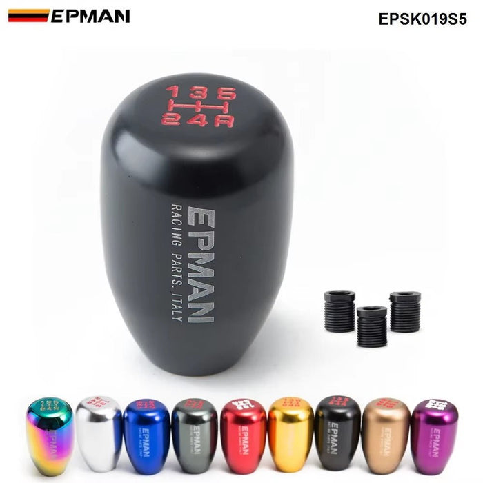 Sport Universal Racing 5 Speed Car Gear Shifter Knob Manual Automatic Gear Shift Knob Shift Lever EPSK019S5 - AUDIO BOOKS - audio - books - book