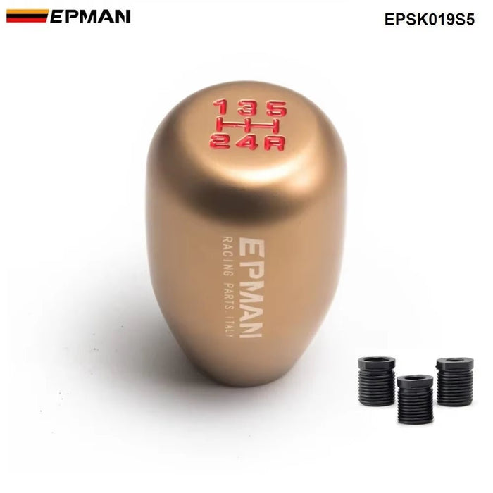 Sport Universal Racing 5 Speed Car Gear Shifter Knob Manual Automatic Gear Shift Knob Shift Lever EPSK019S5 - AUDIO BOOKS - audio - books - book