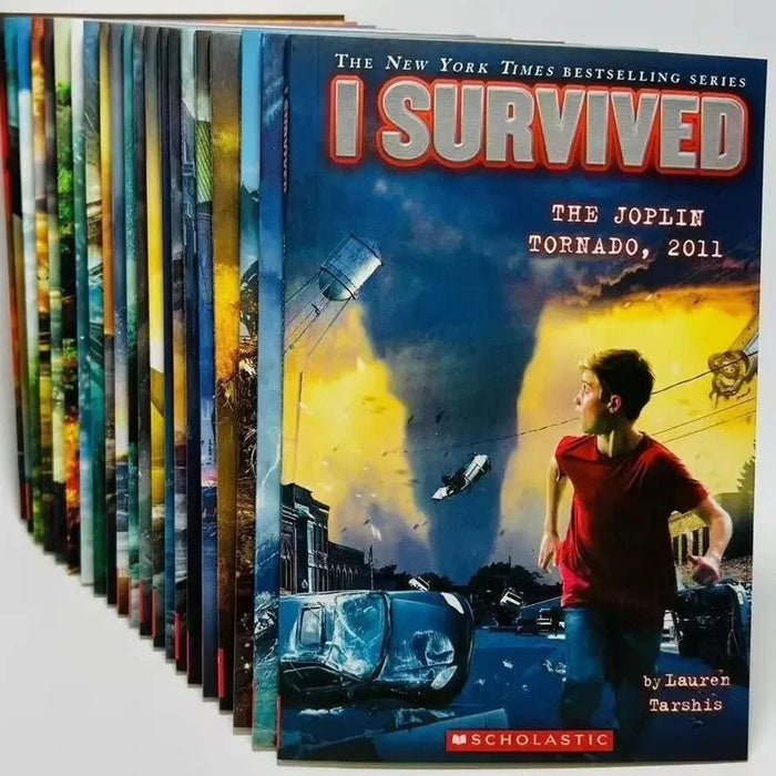 22 Books/Set I Survived English Reading Books Disaster History Survival Novel Escape Guide Children'S Science Chapters Books - AUDIO BOOKS - audio - books - book