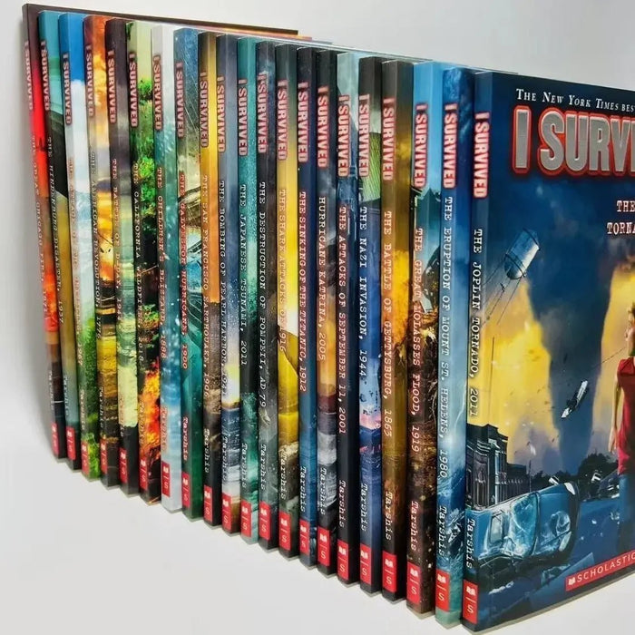 22 Books/Set I Survived English Reading Books Disaster History Survival Novel Escape Guide Children'S Science Chapters Books - AUDIO BOOKS - audio - books - book