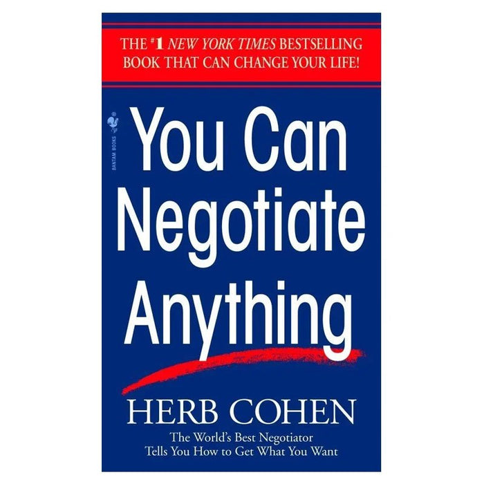 You Can Negotiate Anything, Bestselling Books in English, Negotiate Study Books 9780553281095 - AUDIO BOOKS - audio - books - book