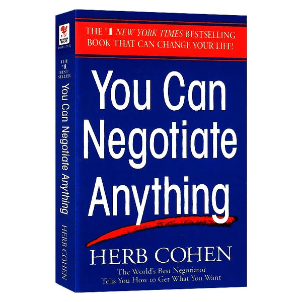 You Can Negotiate Anything, Bestselling Books in English, Negotiate Study Books 9780553281095