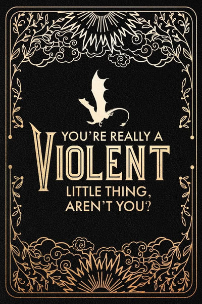 Official Fourth Wing Journal: Violent Little Thing Edition with Lined Pages (Hardcover)