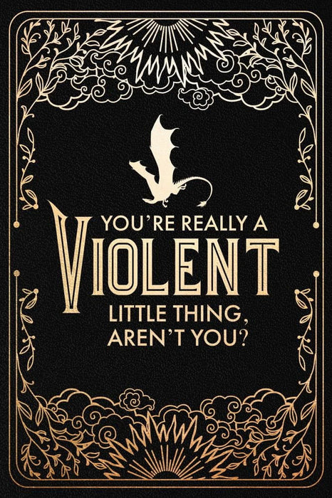 Official Fourth Wing Journal: Violent Little Thing Edition with Lined Pages (Hardcover) - AUDIO BOOKS - audio - books - book