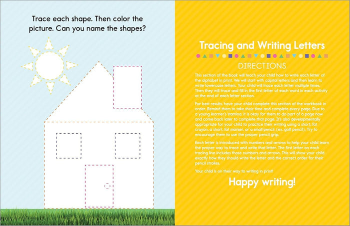 My First Learn - To - Write Workbook: Practice for Kids with Pen Control, Line Tracing, Letters, and More! - AUDIO BOOKS - audio - books - book
